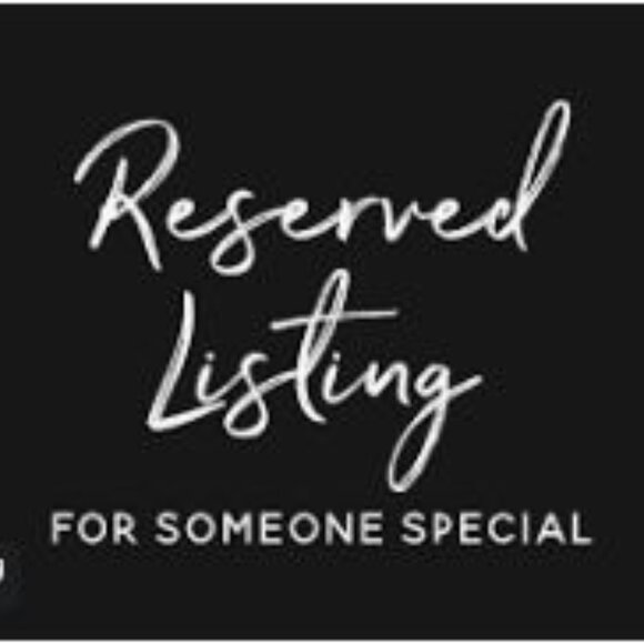 Other - Reserved Listing for Stamburino!!!